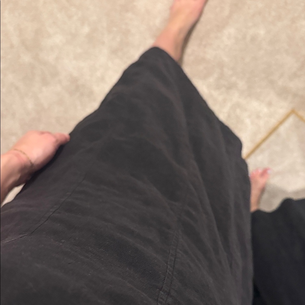 Part Two black linen maxi dress - Picture 3 of 3
